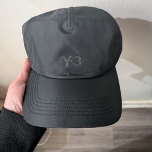Y-3 Premium Black Cap Brand New With Tags